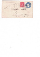 MEXICO - MEXIQUE : Postal Stationery - Entier Postal : Cover - Lettre Armoiries 1900. De Mexico à Salamanca. - Mexiko