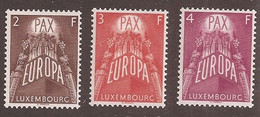 Luxembourg - 1957 Y&T N° 531-533 *** CEPT Europa - 1957