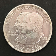 USA U.s.a.1923 S San Francisco Monroe Doctrine Mezzo Dollaro Half Dollar E.055 - Non Classés