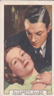 Film Partners 1935 - 32 Elizabeth Allen "Mark Of The Vampire"  - Gallaher Cigarette Card - Original- Film Star - Gallaher