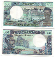 New Hebrides - 500 Francs 1979 Pick 19c UNC Lemberg-Zp - Nouvelles-Hébrides