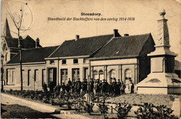 TEMSE - STEENDORP - STANDBEELD DER SLACHTOFFERS VAN DEN OORLOG 1914-1918 - Temse