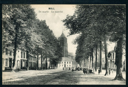 CPA - Carte Postale - Belgique - Moll - De Markt - Le Marché - 1908 (CP20829OK) - Mol