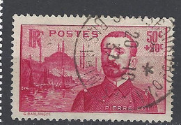 FRANCE 1937 TIMBRE 353 POUR LE FOND D ERECTION D UN MONUMENT A PIERRE LOTI ( 1850 1923 ) - Used Stamps