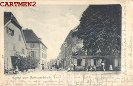 GRUSS AUS DAMMERKIRCH DANNEMARIE 1900 ALSACE ELSASS 68 - Dannemarie