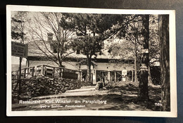 AK Fotografie Restaurant Karl Winkler Am Parapluiberg Pertoldsdorf Ca. 1960 Nicht Gelaufen - Perchtoldsdorf