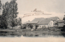 La Semois Près De Florenville  Moulin Voyagé En 1905 - Chiny