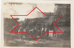 Photo Octobre 1917 OPARCZYNA ?? (Ternopil Oblast ??, Galizien, Ukraine) - "notre Cuisine" (A241, Ww1, Wk 1) - Ukraine