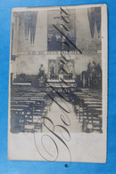 Carte Photo Precurseur Kuregem Cureghem Anderlecht Eglise  "Sic Deus Dilexit Mundum".Kerk Eglise - Kirchen U. Kathedralen