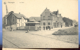 Cpa Paturages  Gare  1913 - Colfontaine