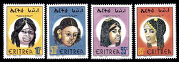 (046) Eritrea  1998 / Culture / Hairstyle / Frisuren  ** / Mnh  Michel 191-194 - Erythrée