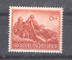 Allemagne  -  Reich  :  Mi  877 Y  **  Weisser Gummi - Neufs