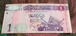LIBYE , 1 DINAR , ND2013  , P 76 - Libya
