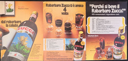 1975/77 - Rabarbaro ZUCCA ( TA UAN Rabarbaro Cinese )- 9 Pagine Pubblicità Cm. 13 X 18 - Spirits