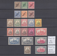 Marianas Very Complete Collection Michel 1-21 Very Fine MLH €500 - Islas Maríanas