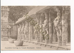 Vellore - Monolithic Carvings In Temple Mundapam [BB06-1.320 - India