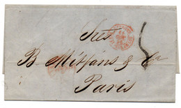 Carta Con Matasellos  De 1856 - Sin Clasificación
