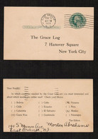 U.S.A. 1c GEORGE WASHINGTON COMMERCIAL POSTAL CARD To N.Y. (FEB/24/1933)---(CONDITION AS PER SCAN)---(PC-126) - 1921-40