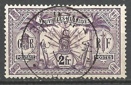 NOUVELLE-HEBRIDES N° 36 CA Multiple OBL - Used Stamps