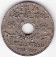 ETAT DU GRAND LIBAN. 1 PIASTRE 1925, En Cupro Nickel, Lec# 9 - Libano