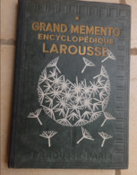 Grand Mémento Encyclopédique Larousse (spécimen) 1936 - Encyclopaedia