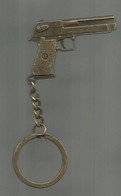 Porte Clés , Clefs, EAGLE DESERT, Gun, Pistolet. 3 Scans , Frais Fr 1.95 E - Key-rings