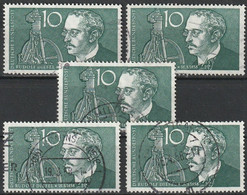 BRD 1958 // 284 O Rudolf Diesel - Gebraucht