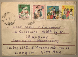 Vietnam 1979 YEAR OF THE CHILD UNICEF Cover (Viet Nam Lettre Children Enfant - Viêt-Nam