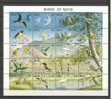 NEVIS 1991 - AVES PAJAROS - YVERT 569-588 - St.Kitts And Nevis ( 1983-...)