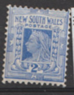 Australia New South Wales  1897  SG  294b  2d  Mounted Mint - Nuevos