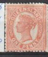 Australia  Queensland  1895  SG  210  1 D  Mounted  Mint - Nuovi