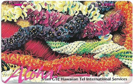 Hawaii - GTE (Tamura) - Leis - Aloha! (Purple), 6Units, 10.000ex, Mint - Hawaii