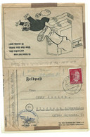 Feldpost Kohlenklau Agram Zagreb Kroatien 1945 - Cartas