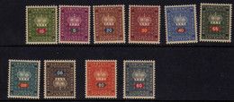 Liechtenstein (1950)  -  Service -  Neufs* - MLH - Dienstzegels
