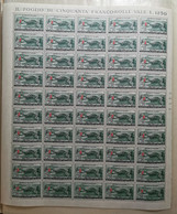 ITALIA 1954 TOURING CLUB - Full Sheets