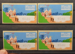 2017 - Portugal - MNH - Int. Year Of Sustainable Tourism For Development - Normal Mail (3) - Complete Set Of 5 Labels - ATM/Frama Labels