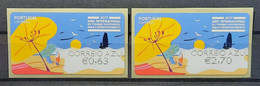 2017 - Portugal - MNH - Int. Year Of Sustainable Tourism For Development - Priority Mail (3) - Complete Set Of 2 Labels - ATM/Frama Labels