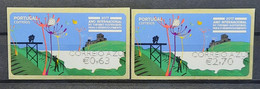 2017 - Portugal - MNH - Int. Year Of Sustainable Tourism For Development - Priority Mail (2) - Complete Set Of 2 Labels - ATM/Frama Labels