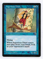 MAGIC The GATHERING  "Ingenius Thief"---PORTAL (MTG--156-6) - Otros & Sin Clasificación