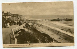 AK 067401 ENGLAND - Bournemouth From The West Cliff - Bournemouth (until 1972)