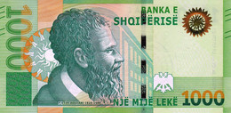 ALBANIA 1000 LEKE 2019 (2021) EXF-AU P-NEW "free Shipping Via Regular Air Mail (buyer Risk Only" - Albanien