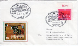 52666 - Bund - 1972 - 40Pfg Schuetz EF A Bf SoStpl MICHELAU - MOTIVA '72 -> Schwabenheim - Andere & Zonder Classificatie