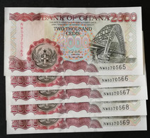 Ghana Banknote  2003  2000 CRDIS  UNC - Ghana