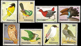954/961** - Oiseaux De La Forêt De / Vogels Uit Het Woud Van / Waldvögel / Forest Birds - Nyungwe - RWANDA - Perdiz Pardilla & Colín