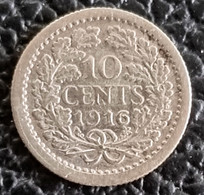 Netherlands 10 Cents 1916 - 10 Cent