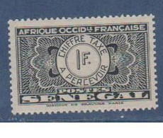 SENEGAL     N°  YVERT  :     TAXE  29  NEUF AVEC  CHARNIERES      ( CH  4/37 ) - Timbres-taxe