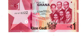 Ghana P.new 1 Cedi 2019  Unc - Ghana