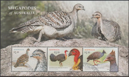 AUSTRALIA - USED 2022 $3.30 Megapodes Of Australia Souvenir Sheet - Usati