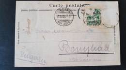Luzern Und Pilatus - Sent To Bonyhad Hungary - Used Stamps