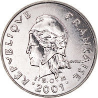 Monnaie, Nouvelle-Calédonie, 10 Francs, 2001, Paris, FDC, Nickel, KM:11 - Neu-Kaledonien